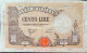 Italy 100 Lire, P-60 (10.10.1944) - Very Fine - 100 Lire