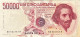 Italy 50.000 Lire, P-113b (25.01.1990) - Very Fine - 50000 Liras