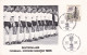 Germany 1966 Card: Football Fussball Soccer Calcio; FIFA World Cup England; Team Photo; Jules Rimet; Results Back Side - 1966 – Inglaterra