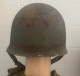 Delcampe - US ARMY M1 HELMET SHELL SAND PAINTED Original. - Copricapi