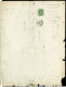 Lettre Commerciale Timbrée 1870 - Agence Principale En Charbon Et Bois -Joseph Séeliger - Bomal  (LC6OK) - 1800 – 1899