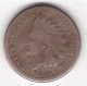 Etats-Unis . One Cent 1860 . Indian Head, En Cupronickel. - 1859-1909: Indian Head