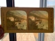 Photographie Ancienne Vue Stéréoscopique à Système Colorisée Vue De Suisse Lac à Identifier Collection A.P. Paris - Stereoscopic