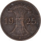 Monnaie, Allemagne, Reichspfennig, 1925 - 1 Renten- & 1 Reichspfennig