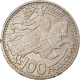 Monnaie, Monaco, Rainier III, 100 Francs, Cent, 1950, TTB, Copper-nickel - 1949-1956 Old Francs