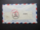 USA / 3.Reich Um 1940 Zensurbeleg Verschlussstreifen Geöffnet OKW Zensur / Roter Stempel Geprüft Air Mail Trans Atlantic - Cartas & Documentos