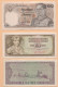 LOT DE 7  BILLETS PAYS ETRANGERS - Collections & Lots