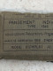 PANSEMENT INDIVIDUEL ARMEE FRANCAISE MLE 1949 DATE 1952 INDOCHINE ALGERIE INDO - Equipement