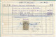 Portugal 1954 , JUSTINO D'ABREU FILHO , LIXA , Receipt . Revenue Stamp 0$30 - Portugal