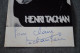 Autographe Sur Photo De Henri Tachan, 17,5 Cm. Sur 10,5 Cm. - Andere & Zonder Classificatie