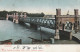 4906 104 Kampen, IJselbrug. (kleinrond Stempel Leens.190?)  - Kampen