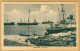 VXB298 -  BARLETTA IL PORTO ANIMATA NAVI BOAT SHIP PORT 1930 CIRCA - Barletta