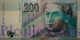 SLOVAKIA 200 KORUN 1999 PICK 30 UNC RARE - Slowakije