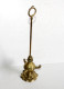 ANCIENNE LAMPE A HUILE FLORENTINE A 3 BEC De LUMIERE, LAITON, MILIEU XIXe Siecle / ART DECORATIF (0507.5) - Candelabri E Candelieri