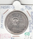 CR1528 MONEDA FRANCIA 100 FRANCOS 1986 PLATA SIN CIRCULAR - 100 Francs
