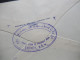 Australien 1959 Auslandsbrief Nach Amsterdam Mit Freistempel AFS ANZ Savings Bank Sydney NSW Postage Pad - Briefe U. Dokumente