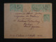 BU8  ILE DE LA REUNION  BELLE LETTRE 1904  ST DENIS A TOULOUSE FRANCE +C. OCTOGONAL  MARSEILLE +BANDE ET PAIRE DE 5C - Lettres & Documents