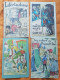 FASCICULES - FRANCE - LOT DE 8 CONTES - PUBLICITES (COMMERCES DE L'AUDE) - ILLUSTRATIONS - CENDRILLON, PEAU D'ANE ETC - Contes