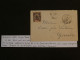 BU8  ILE DE LA REUNION  BELLE LETTRE RR 1895 PAQUEBOT MARSEILLE A  CASSE FRANCE +25C  +AFF. INTERESSANT++ - Storia Postale