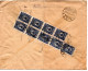 67223 - Russland / UdSSR - 1922 - 9@10K Wappen A R-Bf UMAN -> BERLIN (Deutschland) - Lettres & Documents