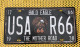 PLAQUE AUTO USA ROUTE 66 IMMATRICULATION LICENSE PLATE BALD EAGLE - Kennzeichen & Nummernschilder