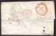 1811 EL To Dublin Rated "11" And Re-rated To "1/6", Reverse With A Very Fine And Detailed Mermaid Code C. - Prephilately