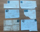 Lot Van 12 Briefstukken Allen Gefrankeerd Met MEDAILLON 20 Cent  ; Details En Staat Zie 6 Scans  ! LOT 251 - 1849-1865 Medaillen (Sonstige)