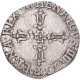 Monnaie, France, Henri IV, 1/4 Ecu, 1606, La Rochelle, TTB, Argent, Gadoury:597 - 1589-1610 Enrique IV