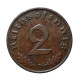 [NC] GERMANIA - 2 REICHSPFENNIG 1937 D (nc8837) - 2 Reichspfennig