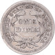 États-Unis, Dime, Seated Liberty Dime, 1850, U.S. Mint, Argent, TTB - Half Dime