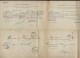 2 Documenten Mbt Bevolking Van WYCHMAEL ( LIMBOURG ) Resp. 1894 En 1899 ; Details En Staat Zie 4 Scans ! LOT 268 - Avviso Cambiamento Indirizzo