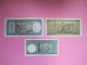 Greece Lot 3 Banknotes 1939, 42 - Grèce