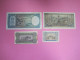 Greece Lot 4 Banknotes 1939, 40, 42 - Grèce