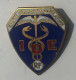 Ancien Insigne émaillé - Santé Publique Et Population - Infirmière Diplomée D'état 1939-1950- IDE - GUERAULT - Moto