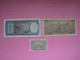 Greece Lot 3 Banknotes 1939, 40, 42 - Grèce