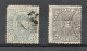 Espagne - España  - Spain 1874.- Impuesto De Guerra, Ed 141 Sd (*) Et 154, Oblitérés - Used Stamps