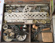 Delcampe - Rare-1922 -Boite En Bois MECCANO Période Nickelée + Catalogue N° 0 à 3-Jouets Anciens Jeu Construction Meccano-pièces - Meccano