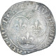 Monnaie, France, Louis XI, Blanc Au Soleil, 1461-1483, Tours, TB+, Billon - 1461-1483 Luigi XI Il Prudente