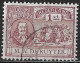 Afwijking Extra Buitenlijn En Open A In 1907 De Ruyterzegel 1 Cent Roodviolet NVPH 88 - Errors & Oddities