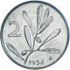 Monnaie, Italie, 2 Lire, 1954, Rome, TTB+, Aluminium, KM:91 - 2 Liras