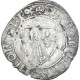 Monnaie, France, Charles VI, Blanc Guénar, 1380-1422, TB+, Billon - 1380-1422 Charles VI Le Fol