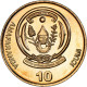 Monnaie, Rwanda, 10 Francs, 2003, SPL, Brass Plated Steel, KM:24 - Rwanda