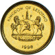 Monnaie, Lesotho, 5 Licente, Lisente, 1998, SPL, Acier Plaqué Laiton, KM:62 - Lesotho