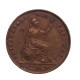 Royaume Uni 1/4 Penny Victoria 1843 Londres - Andere & Zonder Classificatie