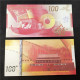 China Banknote Collection ，2021 Chinese Dream National Revitalization New Dual Color Fluorescent Commemorative Note，UNC - Chine