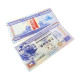 China Banknote Collection ，Blue Version Lion 500 Million Bond Hong Kong Lion Ticket Sailboat Commemorative Coupon，UNC - Chine