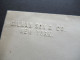 USA 1883 GA Umschlag 3 Cents Mit Prägung Gilman Son & Co. New York Nach Dakota City Rücks. 2 Stempel - Covers & Documents