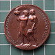 Medal Plaque Plakette PL000249 - Tennis Hungary Magyar Föiskolai Sportszövetseg 1927 SZODY 25g - Autres & Non Classés