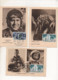 3 Cartes - ESPACE - Salon International De L' Aéronautique - 1957 - 1967 - Le Bourget - Conrad-Popovitch- Lovel- Aldrin - Espace