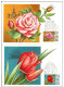 Russia USSR 1978 MC X5 Flora Flowers Flower Maximum Cards - Cartes Maximum